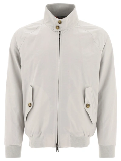 Baracuta G9 Clicker Natural Bomber Jacket In Beige