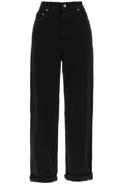 Golden Goose Loose Fit Kim Jeans In Black