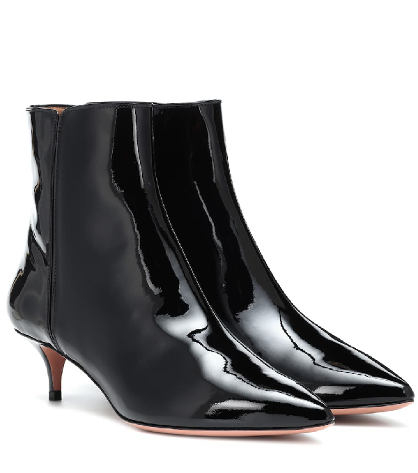 aquazzura patent boots