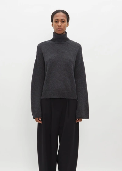 La Collection Alicia Cashmere Sweater — Dark Grey