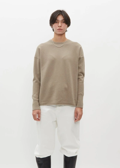 Lauren Manoogian Base Crewneck Sweater In Stoneware