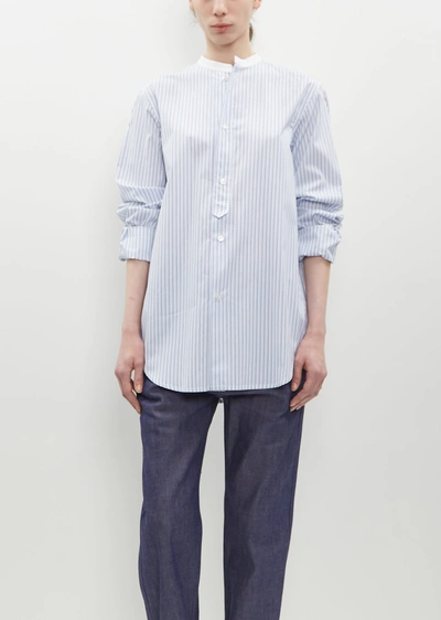 Sofie D'hoore Boyd Shirt In Blue Stripe/white