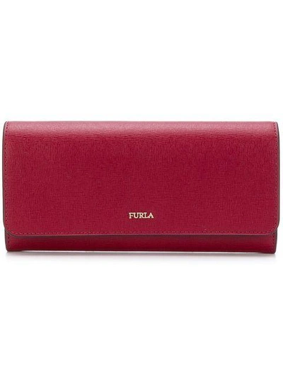 Furla Babylon Xl Bifold Wallet In Red