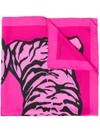 Valentino Printed Scarf In Pink