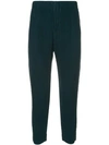 Issey Miyake Homme Plissé  Pleated Relaxed Trousers - Green