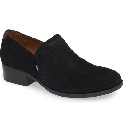 Toms Shaye Bootie In Black Suede