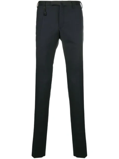 Incotex Classic Tailored Trousers In Blue
