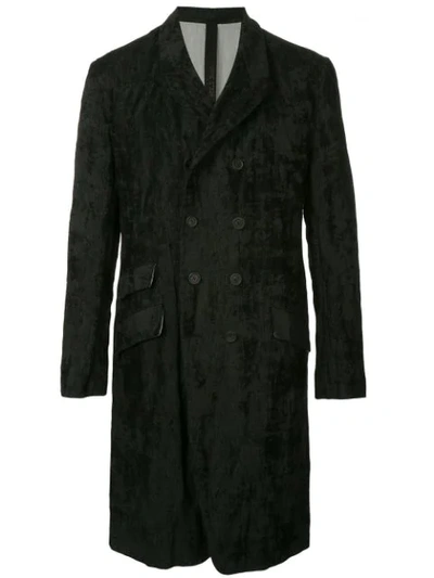 Forme D'expression Db Reefer Coat In Black