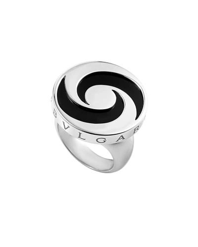 Bvlgari Bulgari 18k Onyx Ring In Nocolor