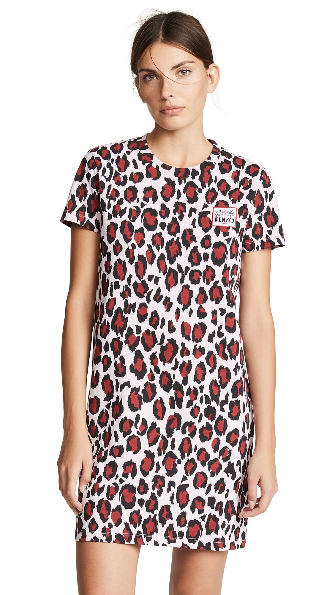 pastel pink t shirt dress