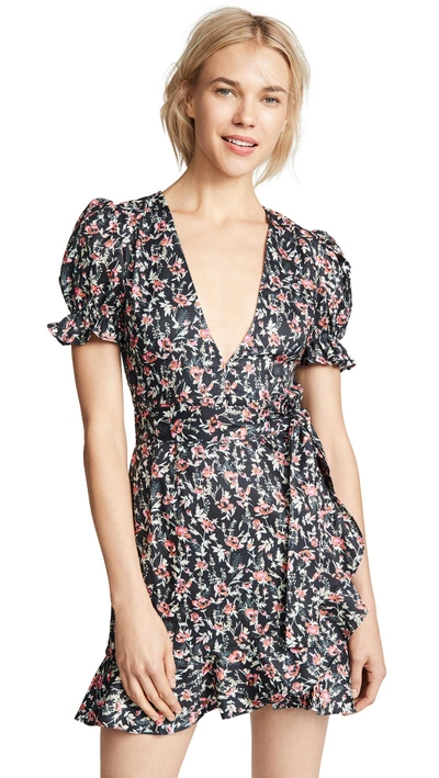 Lioness Tell Me Lies Dress In Large Floral