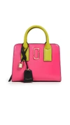 Marc Jacobs Little Big Shot Leather Tote - Pink In Peony Multi