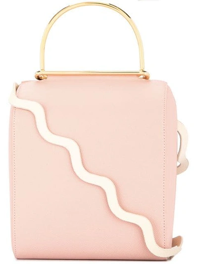 Roksanda Curved Handle Mini Bag In Pink