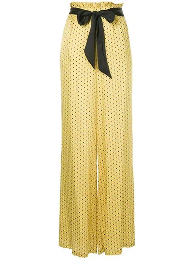 Asceno Dot Print High In Yellow