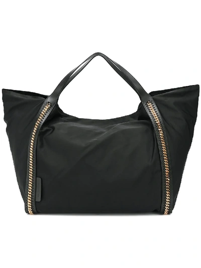 Stella Mccartney Oversized Tote Bag In Black