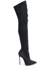 Casadei Over-the-knee Boots - Grey
