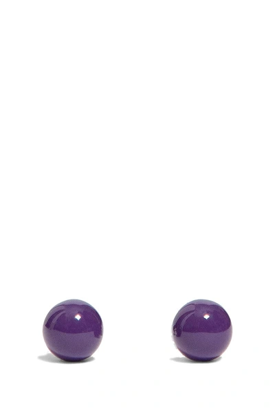 Dries Van Noten Earrings In Purple
