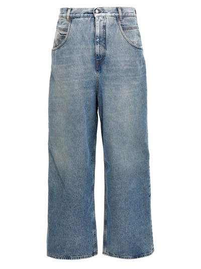 Hed Mayner Blue Indigo Jeans Light Blue