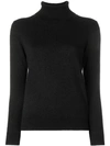 N•peal Turtle Neck Jumper In Black