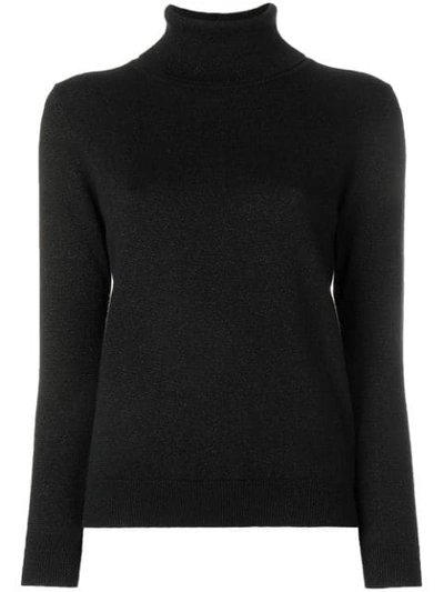 N•peal Turtle Neck Jumper In Black