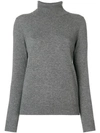 N•peal Turtle Neck Jumper In Grey