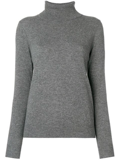 N•peal Turtle Neck Jumper In Grey