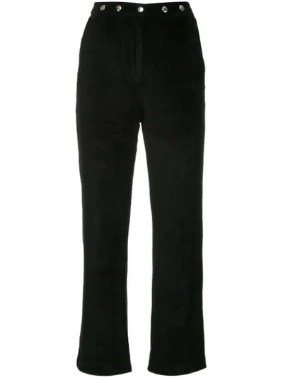 Alexa Chung High-waisted Trousers - Black