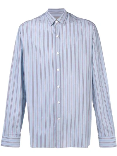 Lanvin Striped Shirt - Blue