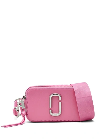 Marc Jacobs The Solid Snapshot Crossbody Bag In Petal Pink