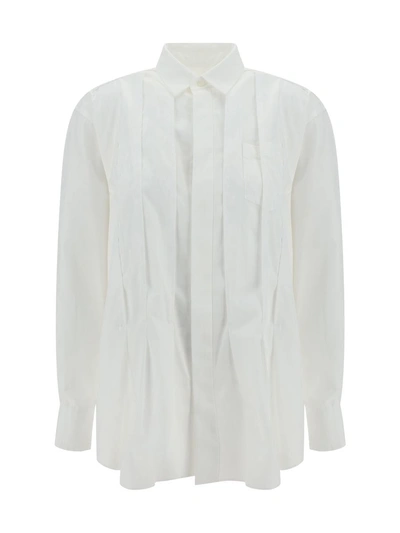 Sacai Shirts In Off White