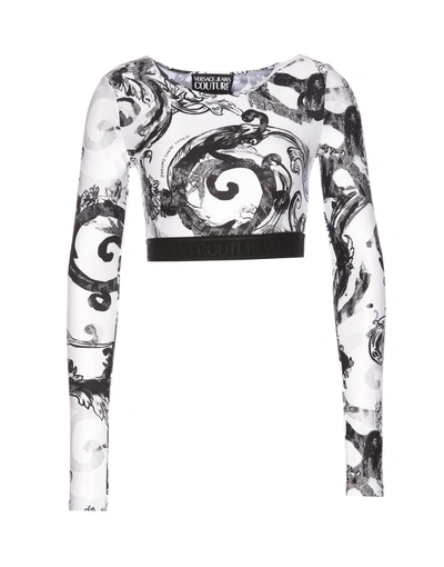 Versace Jeans Couture Top In White