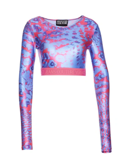 Versace Jeans Couture Top In Multicolour