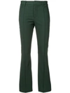 Joseph Zed Stretch Trousers In Green