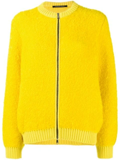 Antonino Valenti Zipped Cardigan - Yellow