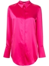 Layeur Button Down Blouse In Pink