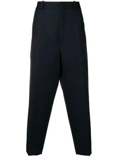 Jil Sander Wide Leg Trousers - Blue