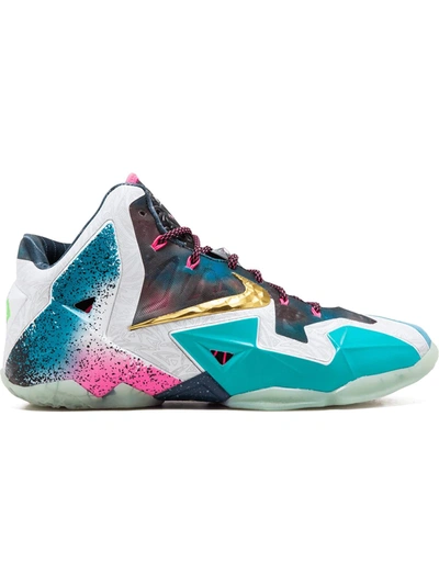 Nike Lebron 11 Premium Sneakers In Multicolour