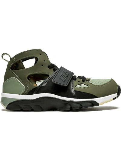 Nike Air Trainer Huarache Sneakers Green ModeSens