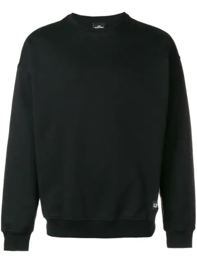 Les (art)ists Logo Print Sweater - Black