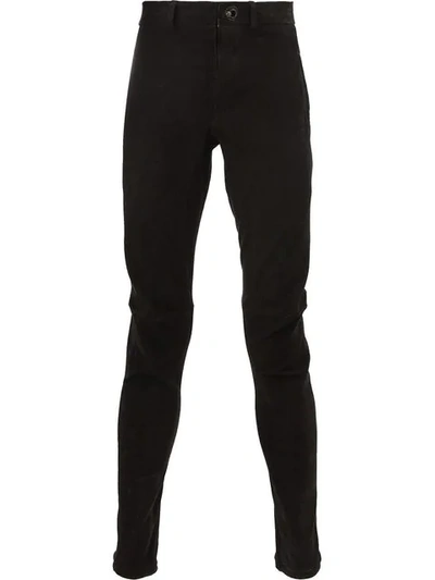 Isaac Sellam Experience Stretch Skinny Jeans In Black