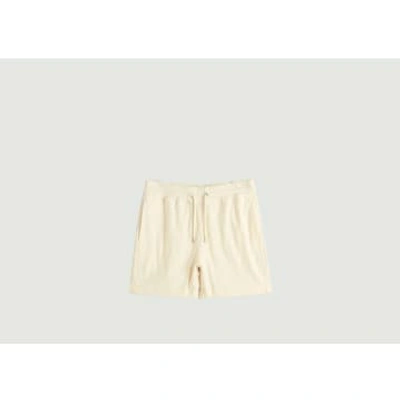 Gant Jacquard Terry Shorts In Neutral
