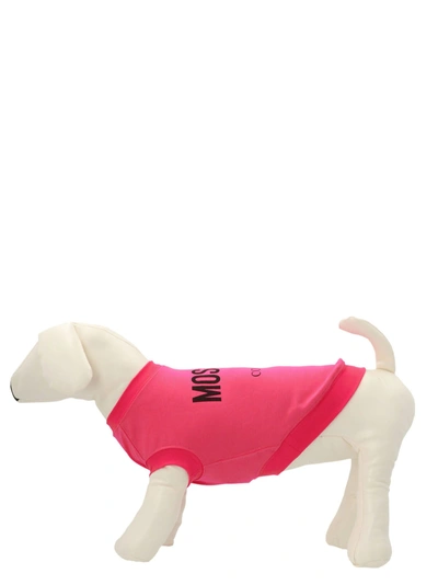 Moschino Pets Capsule Sweatshirt Pets Accesories Fuchsia In Pink