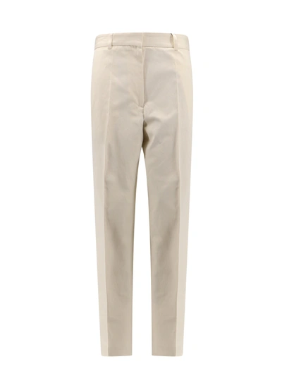 Totême Organic Cotton And Linen Striaght Trouser