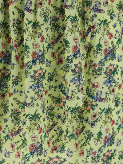 Zadig & Voltaire Rinka Soft Small Garden Dress In Green