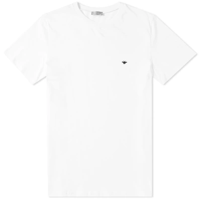 Dior Homme Classic Bee Crew Tee In White