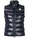 Moncler Ghany Gilet Jacket In Blue