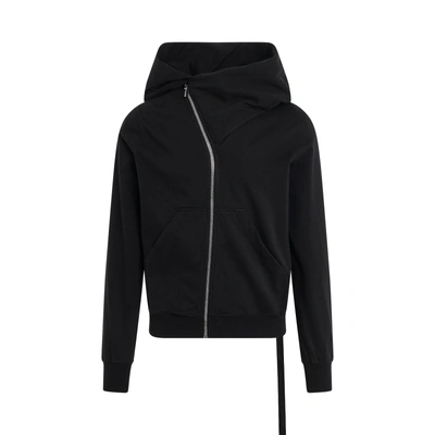 Rick Owens Drkshdw Furka Mountain Hoodie In Black