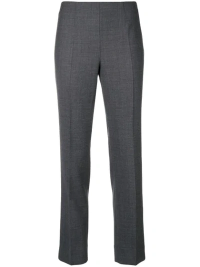 Incotex High Waist Trousers In Grey