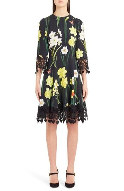 Dolce and top gabbana daffodil dress