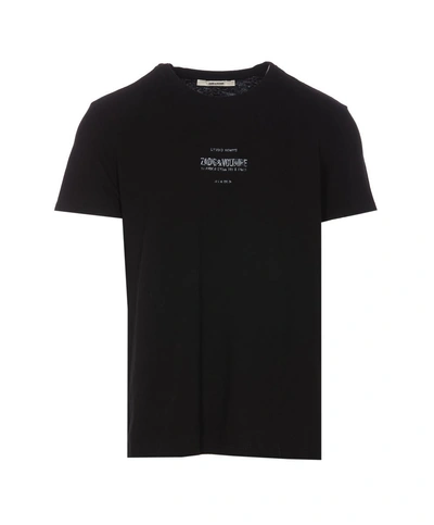 Zadig & Voltaire Jetty T-shirt In Black